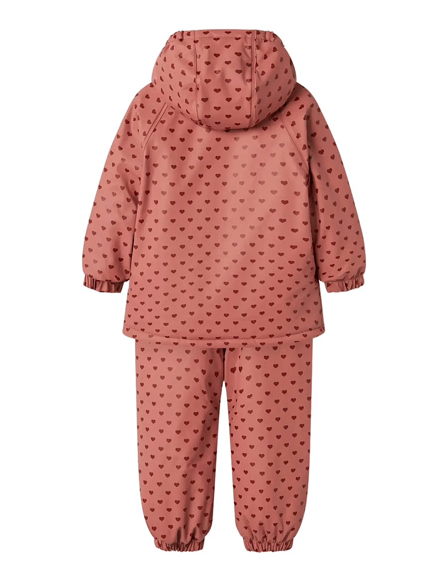 Lil'Atelier - NMFLADRY10 SET AOP FO LIL - withered rose - 2