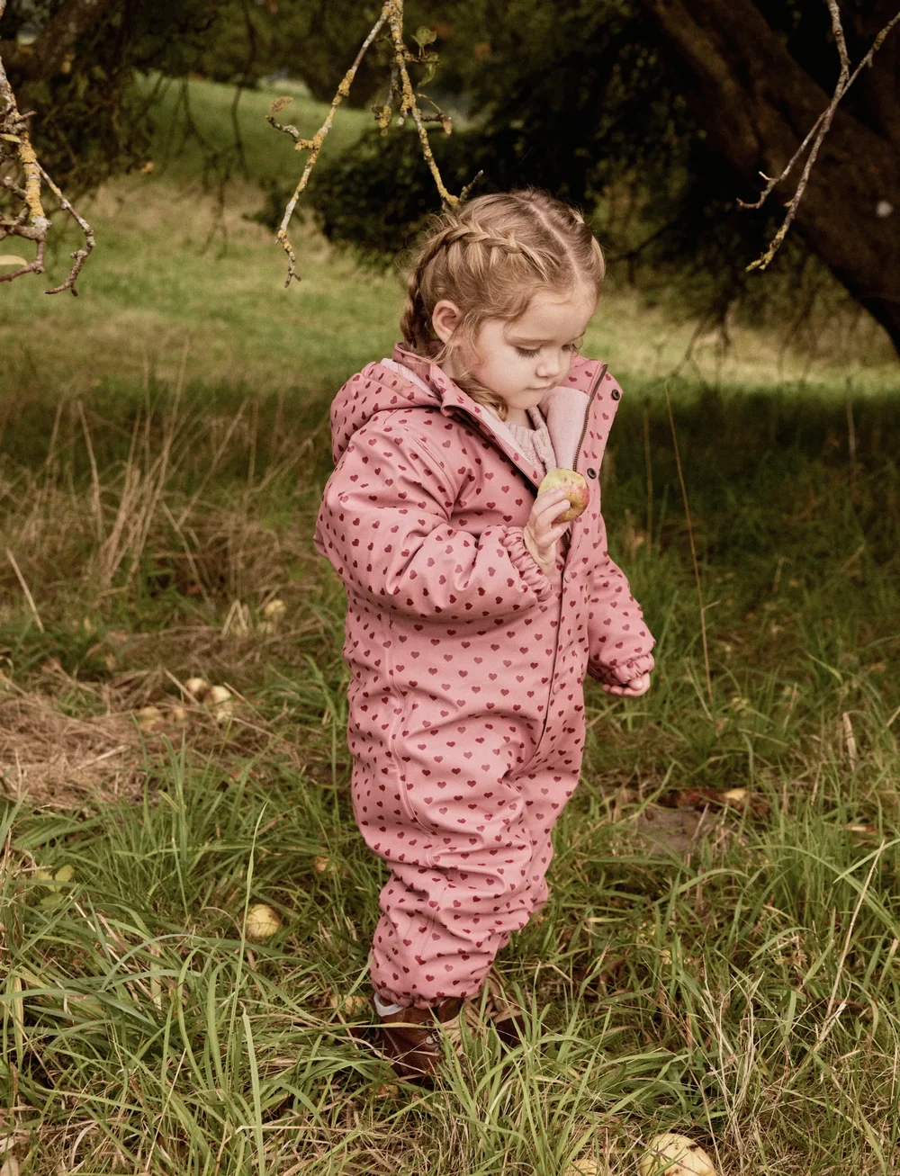 Lil'Atelier - NMFLADRY10 SNOWSUIT AOP FO LIL - schneeanzug - withered rose - 0