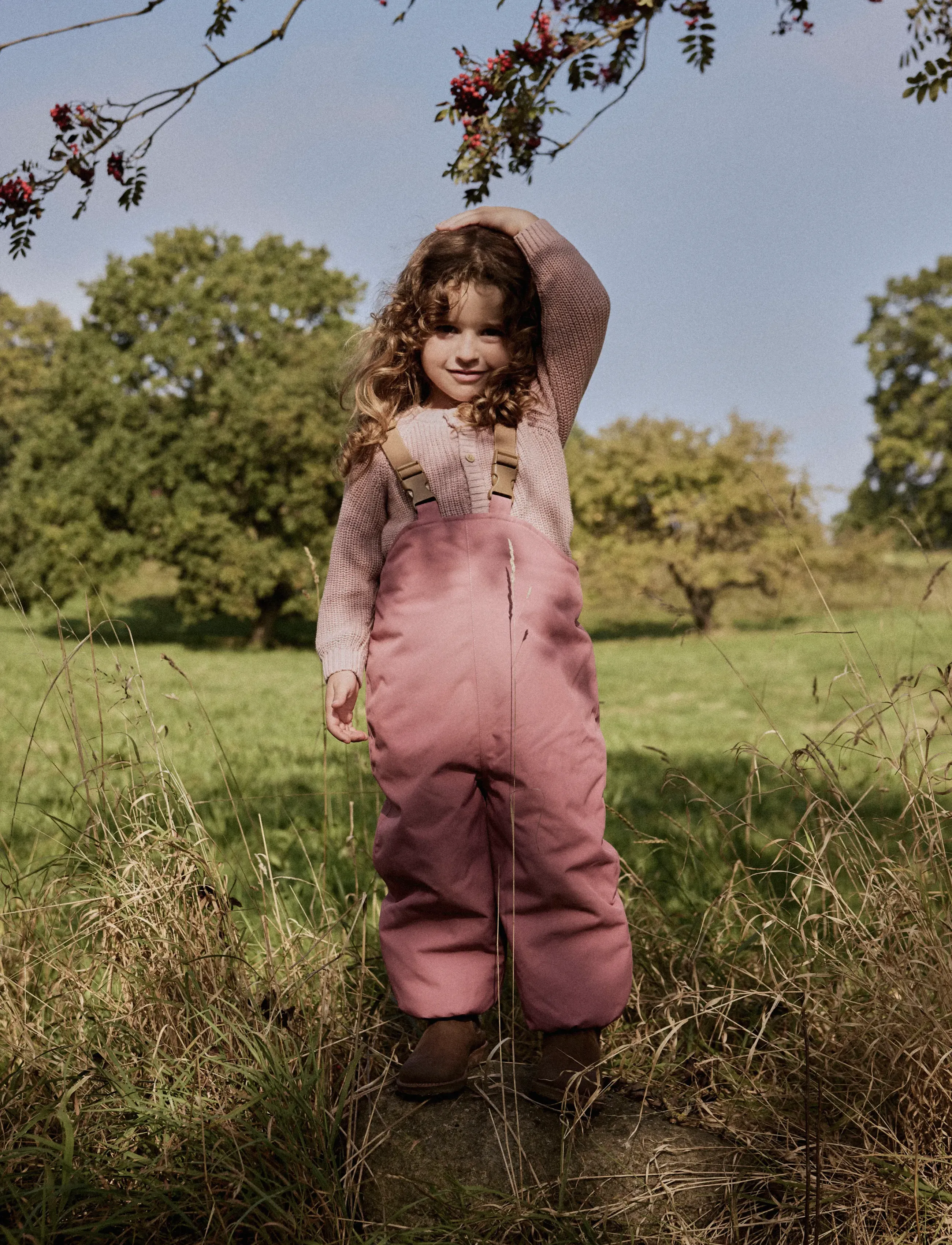 Lil'Atelier Nmflasnow10 Pant Fo Lil, 92, Shell Clothing, Rosa - Pants, Kinder