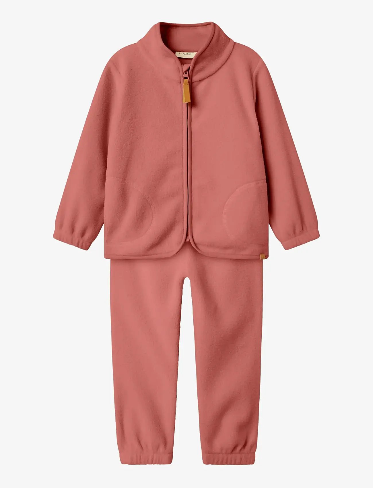 Lil'Atelier - NMFLASPEKTRA FLEECE SET 1FO LIL - fliisist komplektid - withered rose - 0
