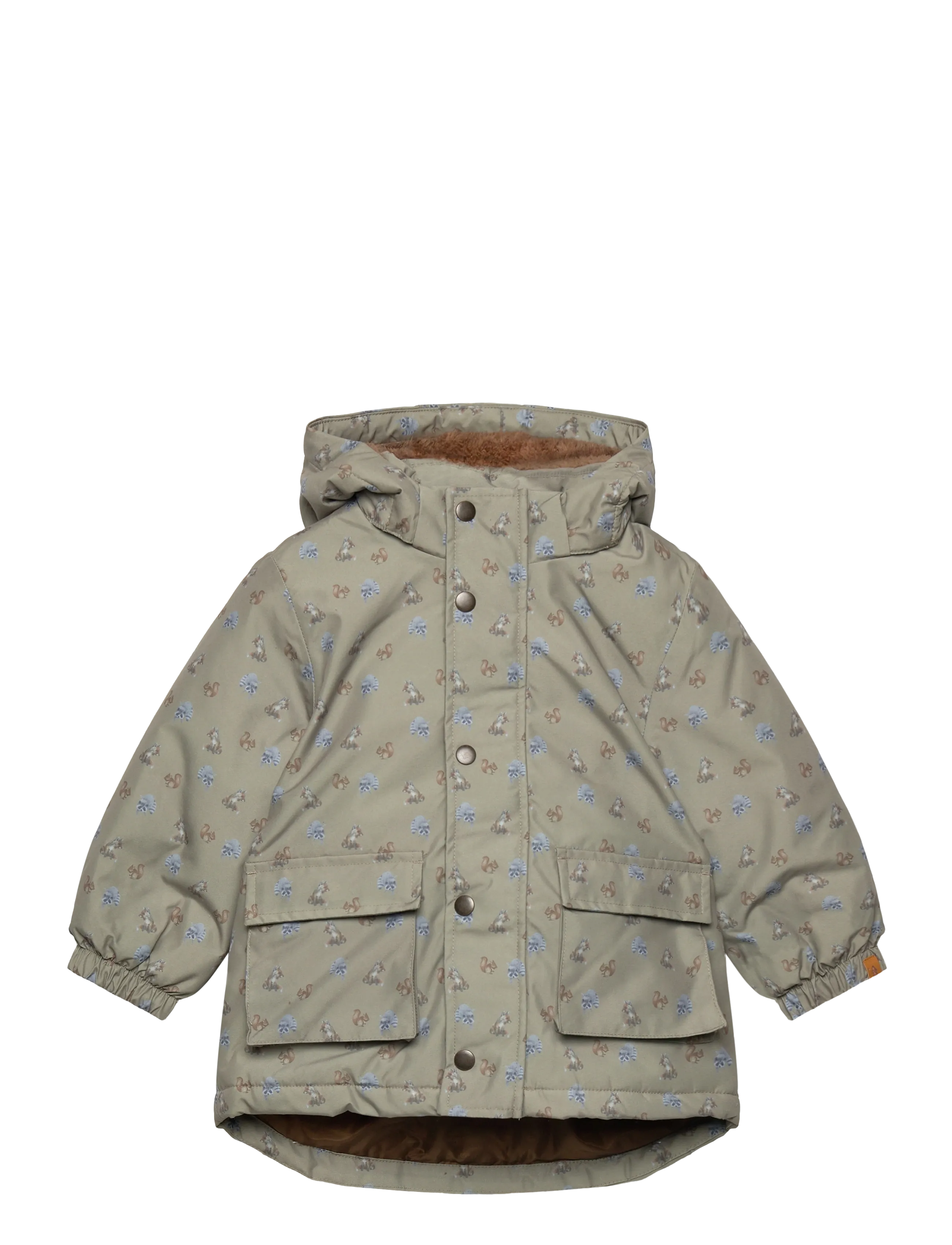 NMMLASNOW05 JKT AOP FO LIL - OVERLAND TREK