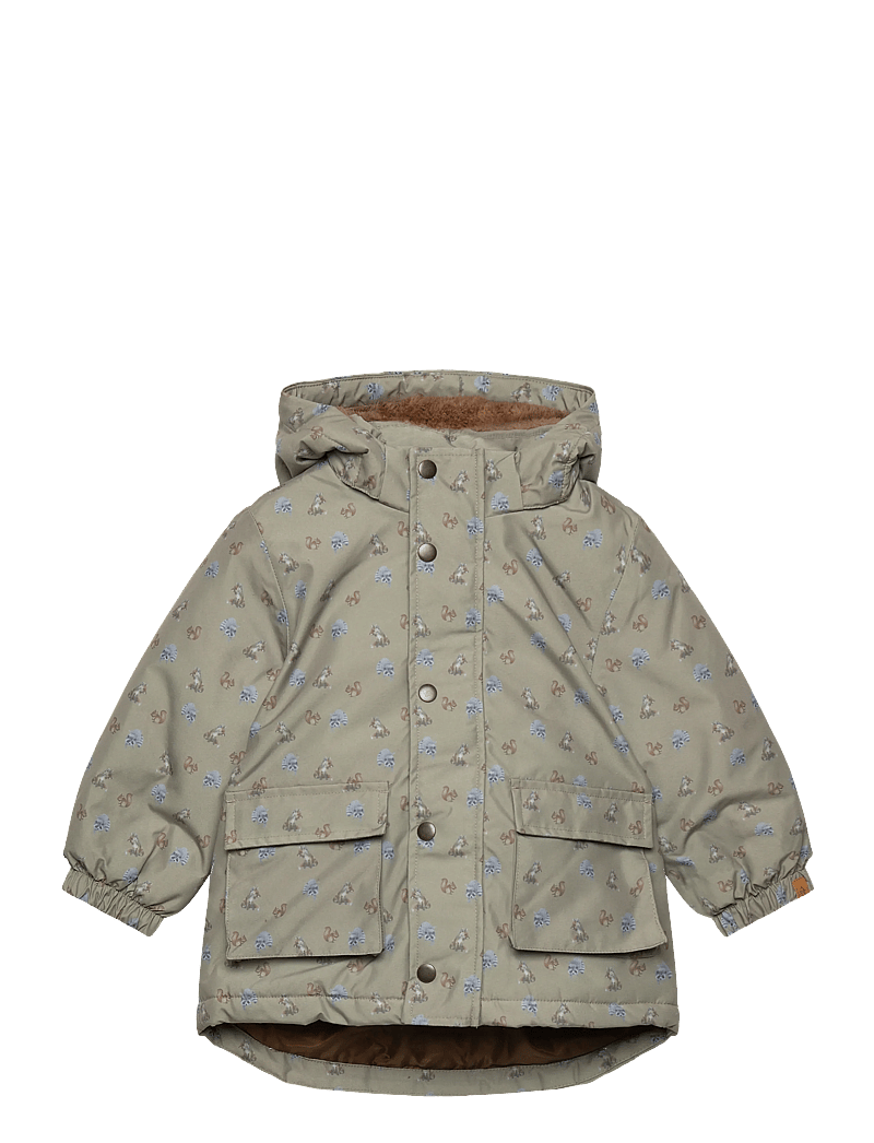 Lil'Atelier - NMMLASNOW05 JKT AOP FO LIL - daunen- und steppjacken - overland trek - 1