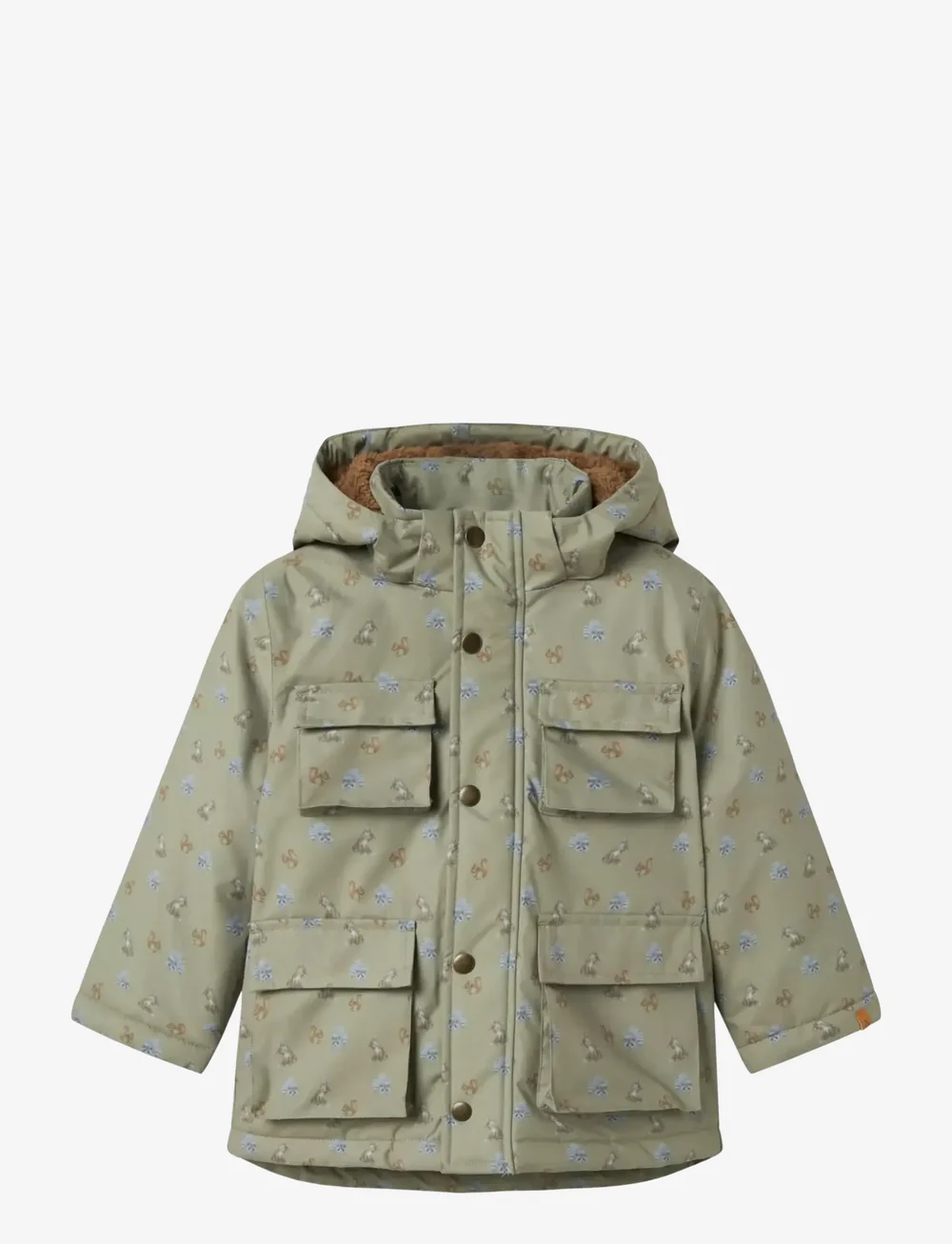 Lil'Atelier - NMMLASNOW05 JKT AOP FO LIL - parkas - overland trek - 0