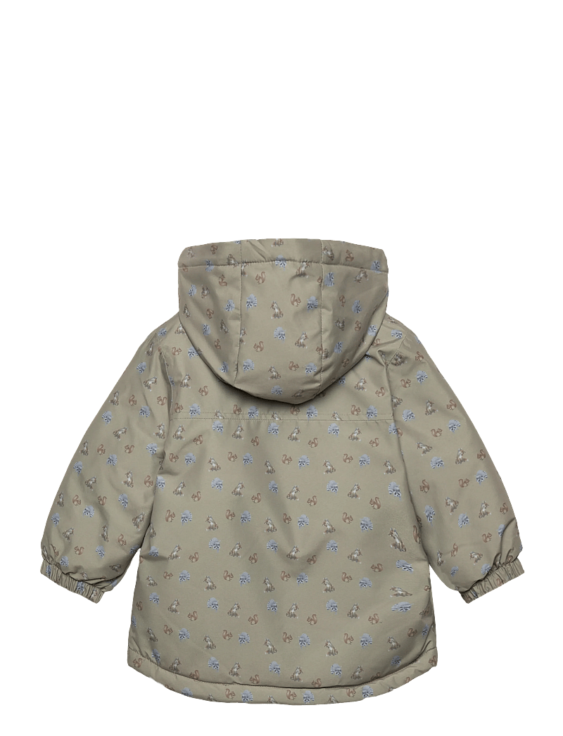 Lil'Atelier - NMMLASNOW05 JKT AOP FO LIL - daunen- und steppjacken - overland trek - 2