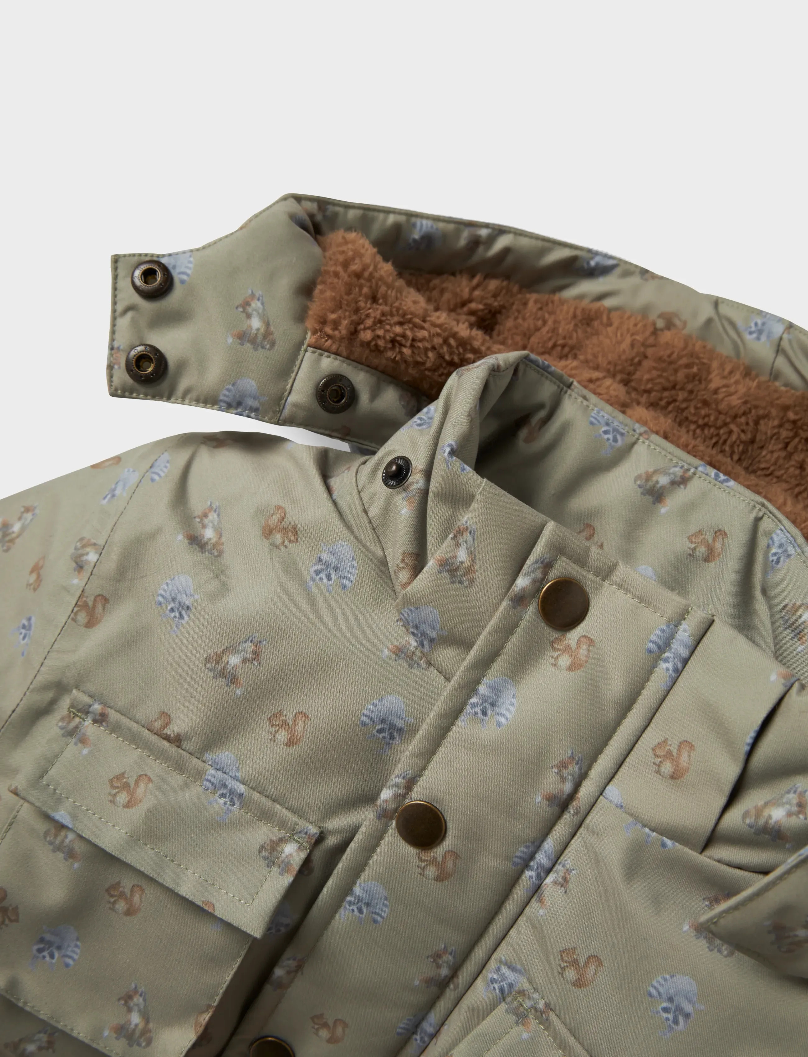 Lil'Atelier - NMMLASNOW05 JKT AOP FO LIL - untuva- & toppatakit - overland trek - 4