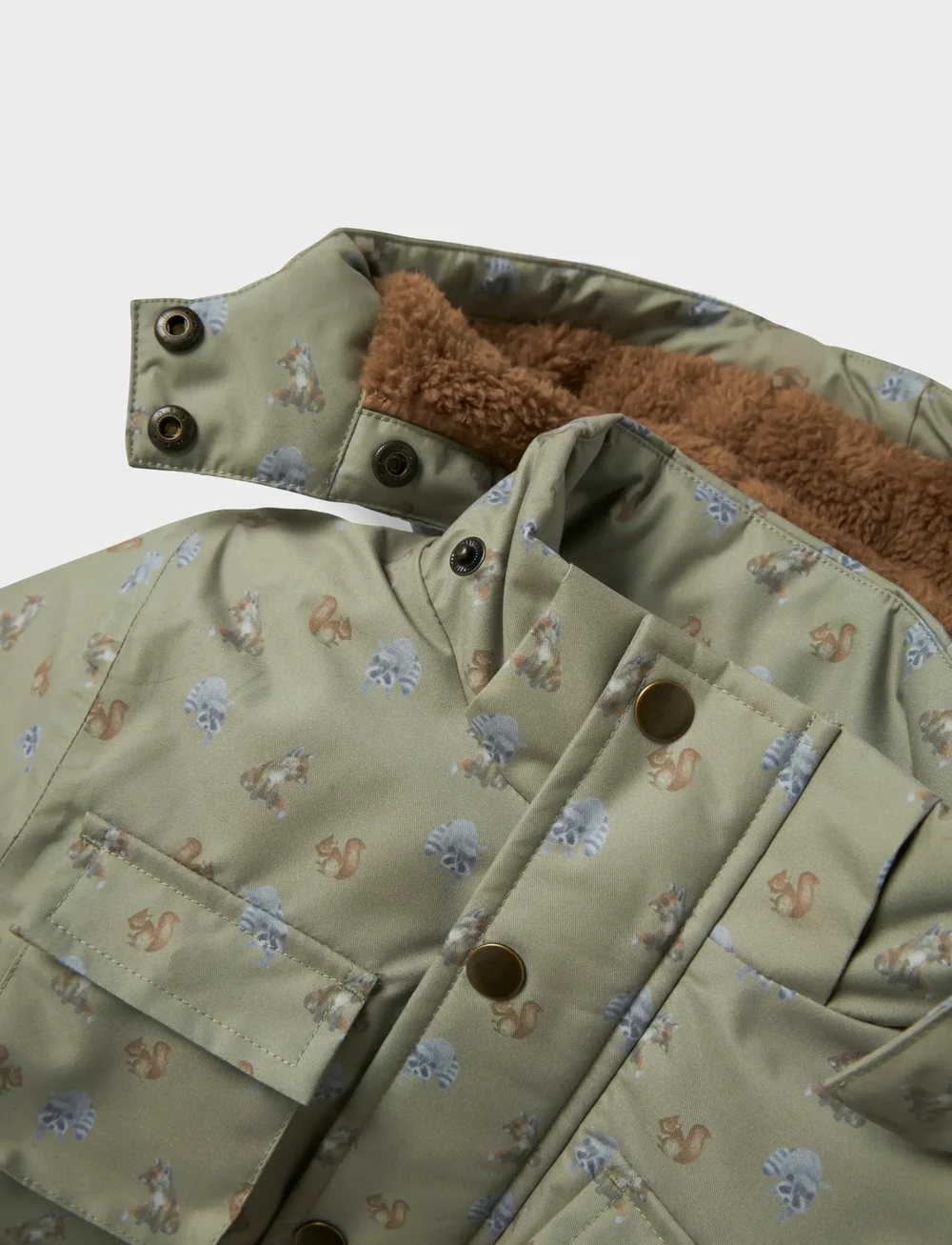 Lil'Atelier - NMMLASNOW05 JKT AOP FO LIL - parkas - overland trek - 3