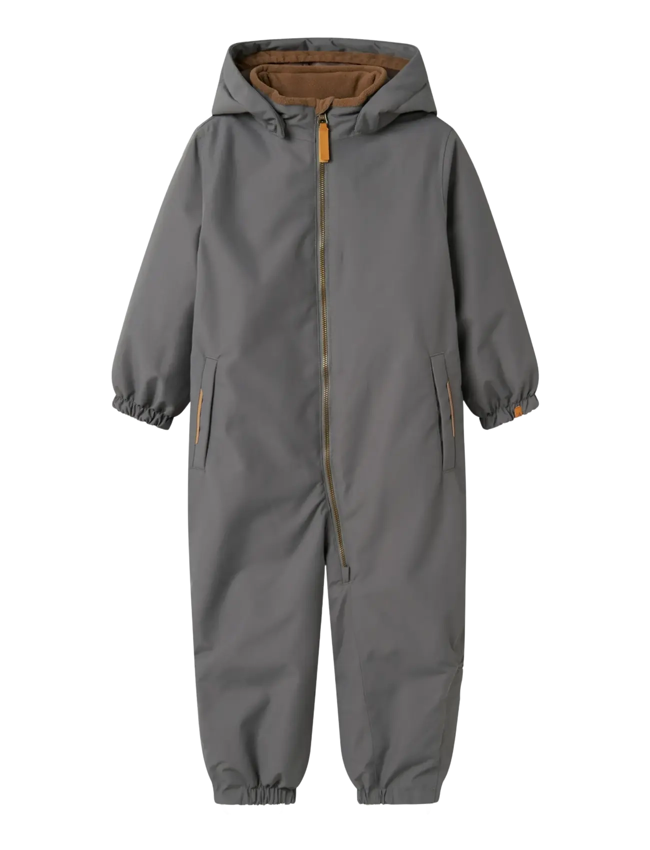Lil'Atelier NMMLASNOW10 SNOWSUIT FO LIL - Vintertøj - POPPY SEED / grey