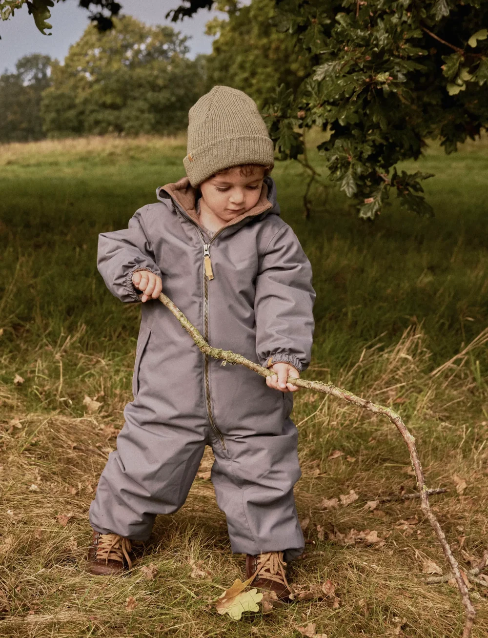 Lil'Atelier - NMMLASNOW10 SNOWSUIT FO LIL - schneeanzug - poppy seed - 0