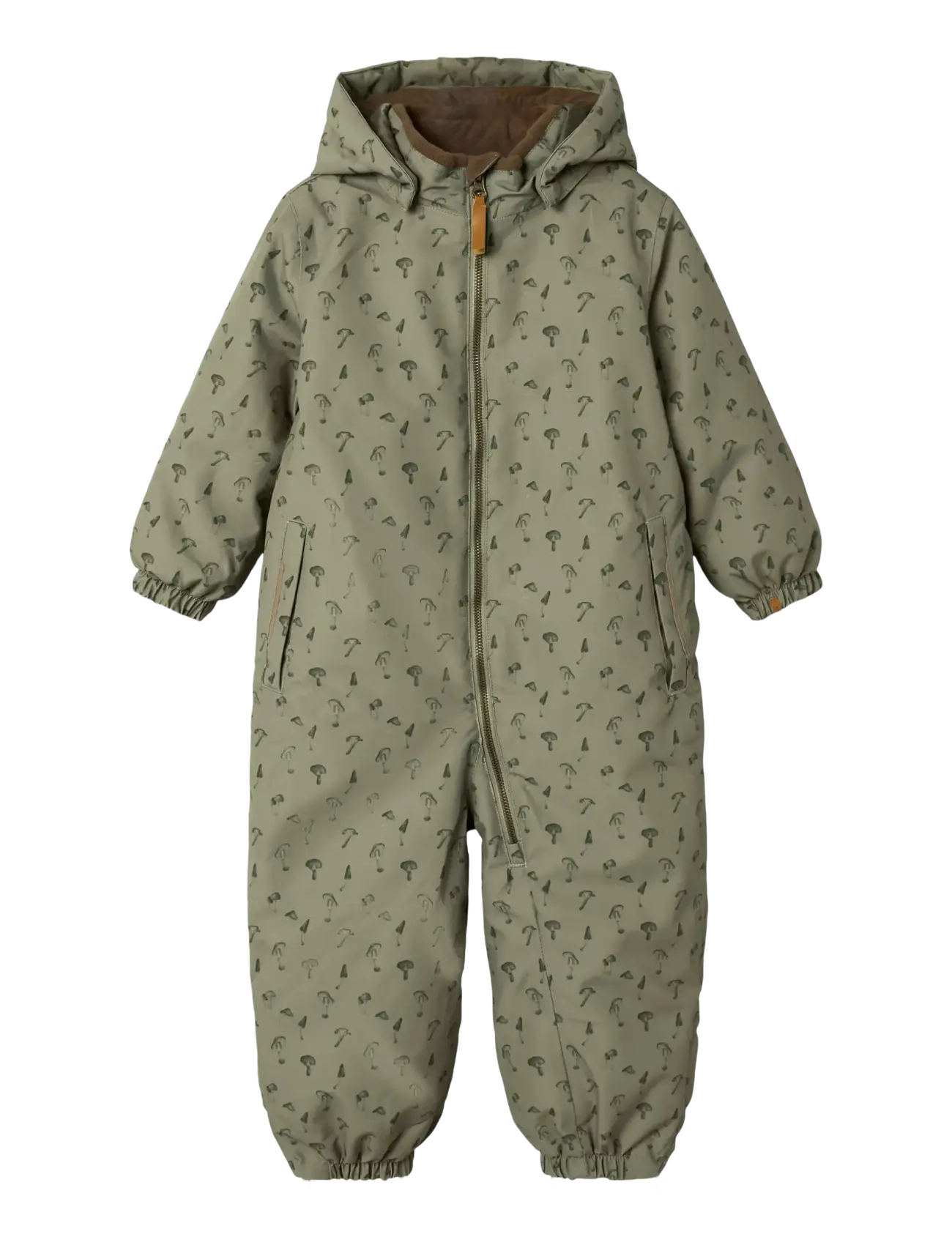 Lil'Atelier NMMLASNOW10 SNOWSUIT AOP FO LIL - Overalls - OVERLAND TREK / khaki/green