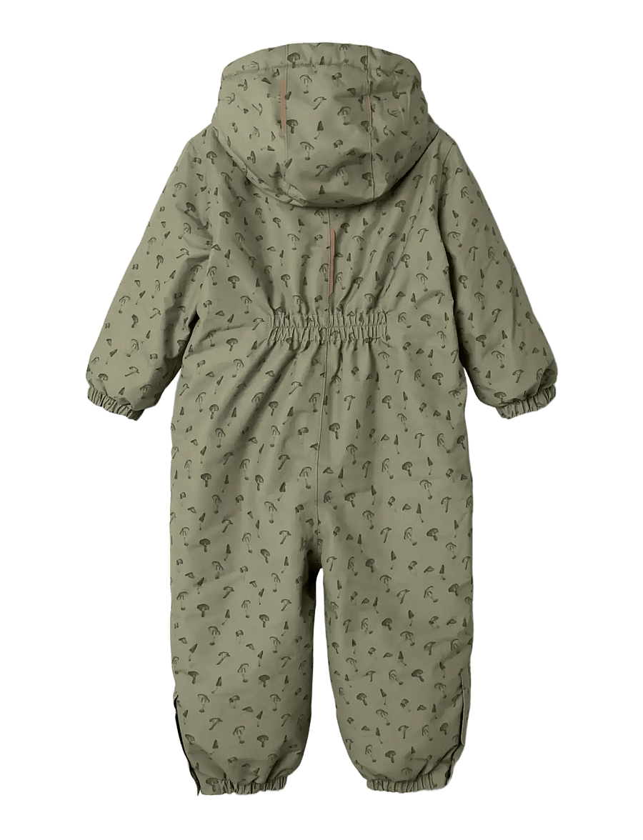 Lil'Atelier - NMMLASNOW10 SNOWSUIT AOP FO LIL - vinteroveraller - overland trek - 2