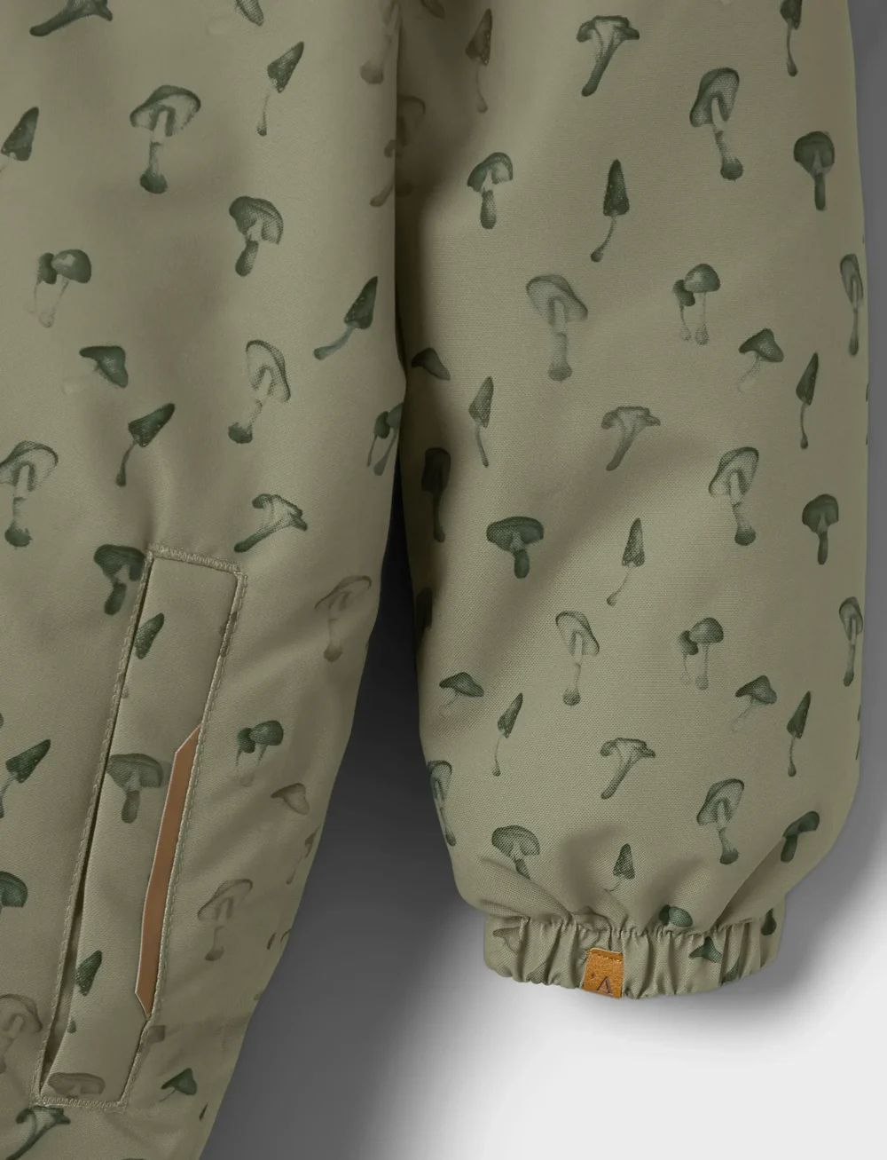 Lil'Atelier - NMMLASNOW10 SNOWSUIT AOP FO LIL - vinteroveraller - overland trek - 3