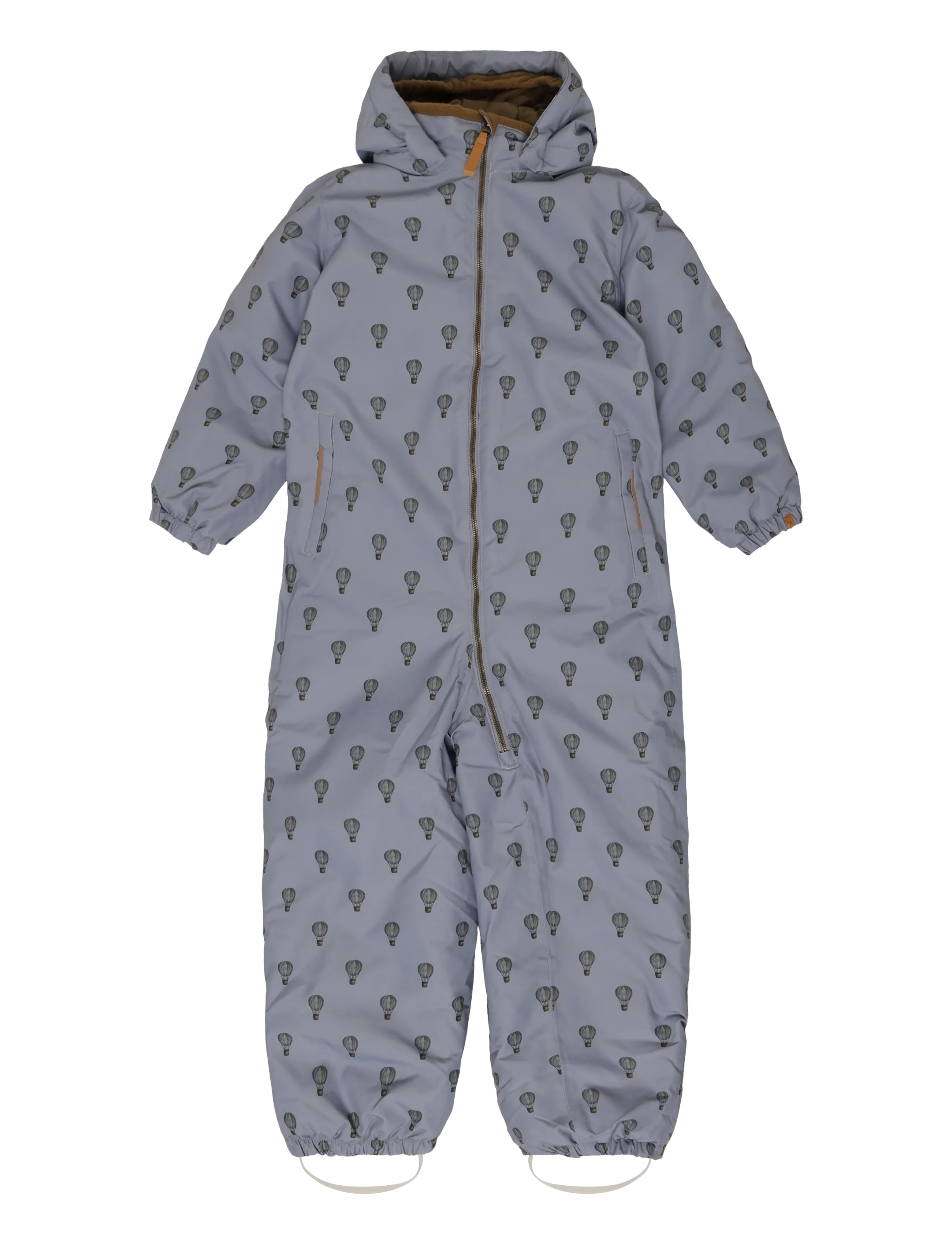 Lil'Atelier NMMLASNOW10 SNOWSUIT AOP FO LIL - Vintersport - SLEET / grey