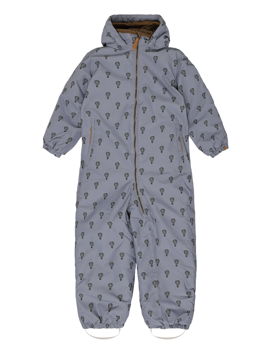 Lil'Atelier - NMMLASNOW10 SNOWSUIT AOP FO LIL - shop efter alder - sleet - 0