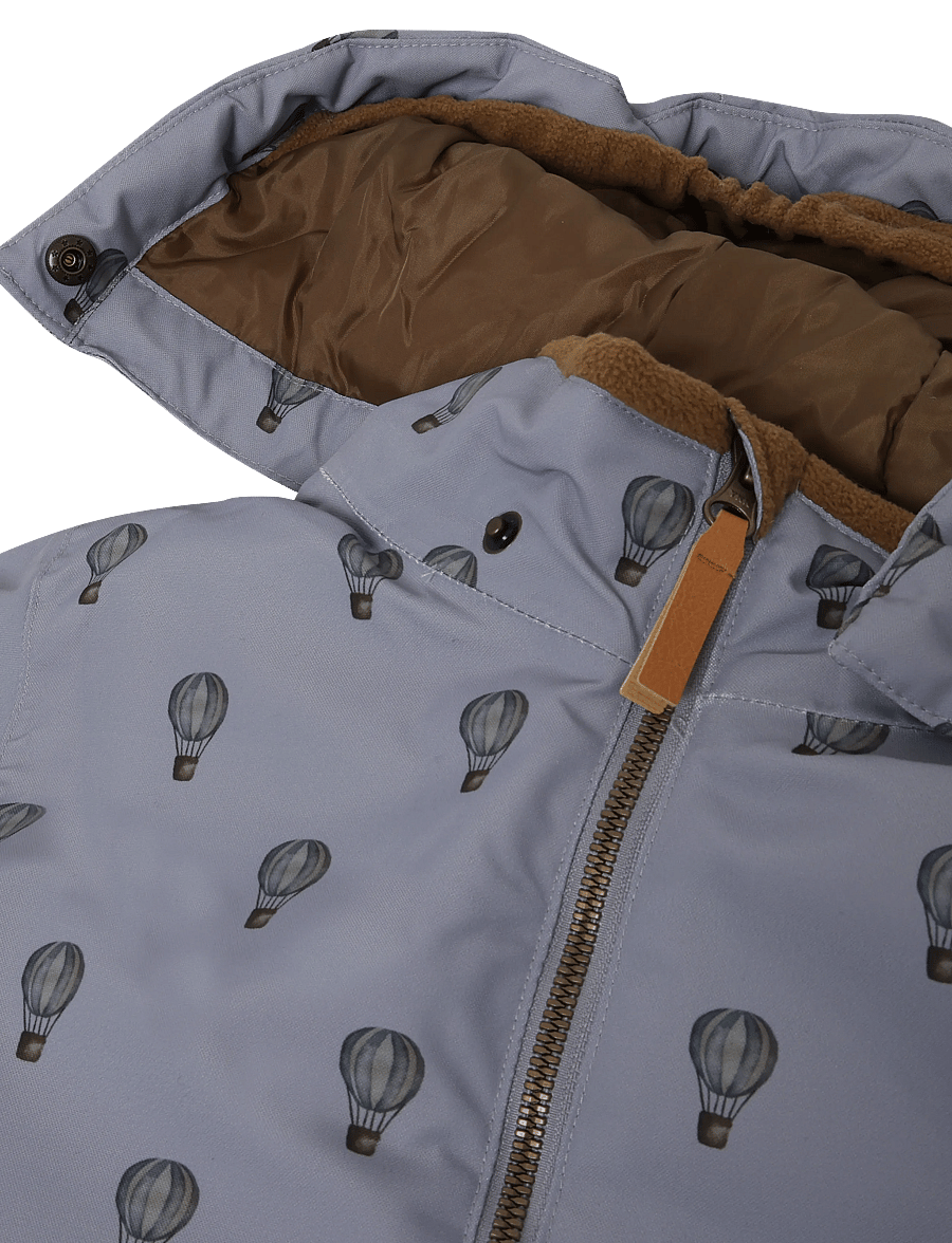 Lil'Atelier - NMMLASNOW10 SNOWSUIT AOP FO LIL - shop efter alder - sleet - 2