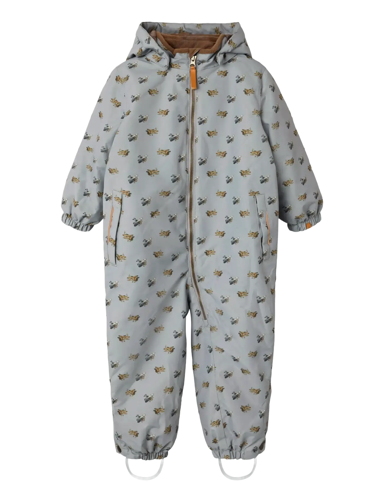 Lil'Atelier NMMLASNOW10 SNOWSUIT AOP FO LIL - Overalls - ULTIMATE GREY / grey