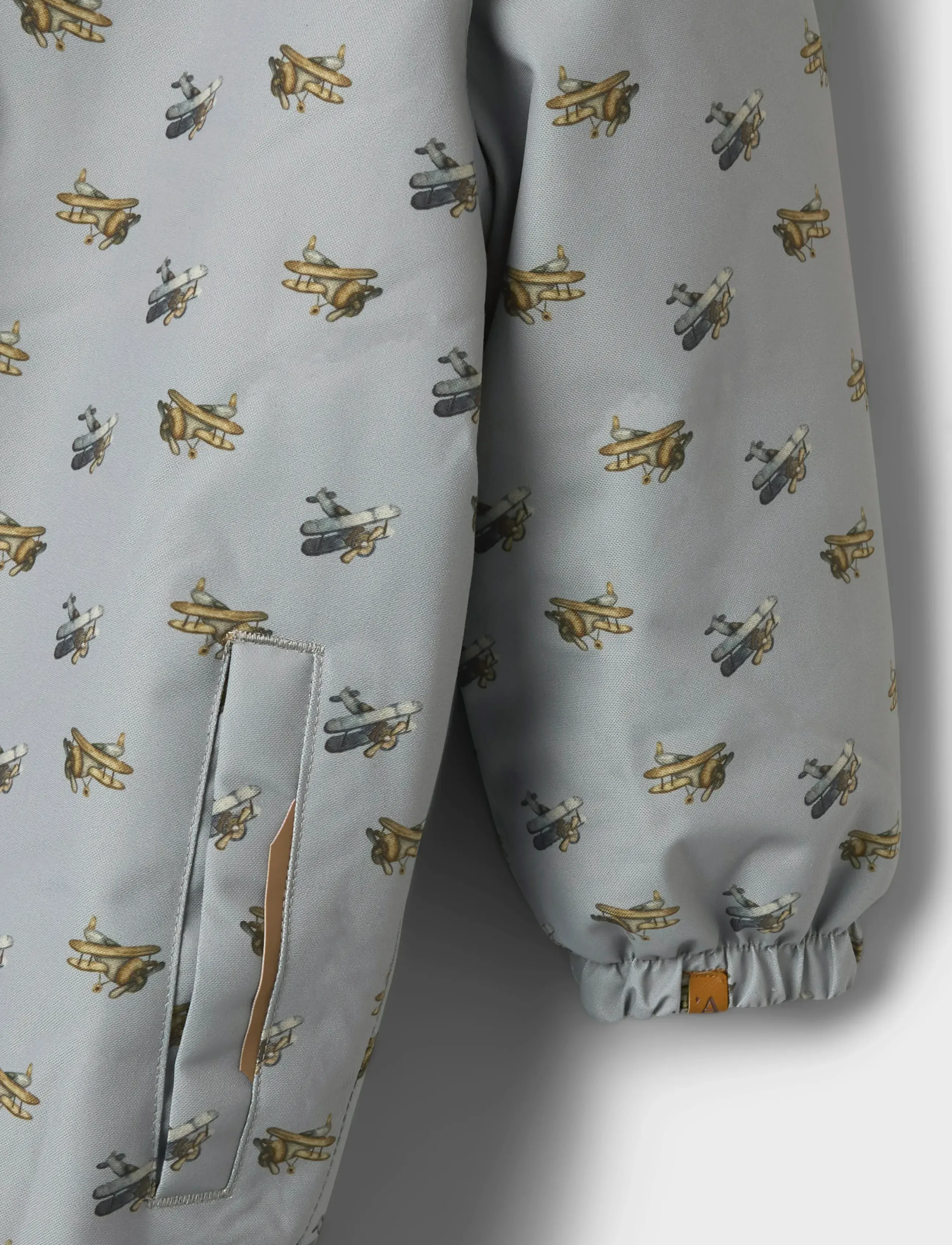Lil'Atelier - NMMLASNOW10 SNOWSUIT AOP FO LIL - schneeanzug - ultimate grey - 3
