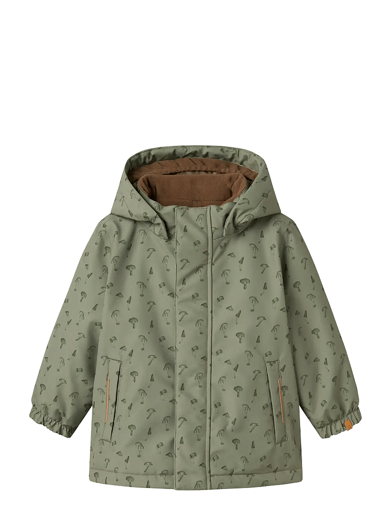 Lil'Atelier - NMMLASNOW10 JKT FO AOP1 LIL - daunen- und steppjacken - overland trek - 0