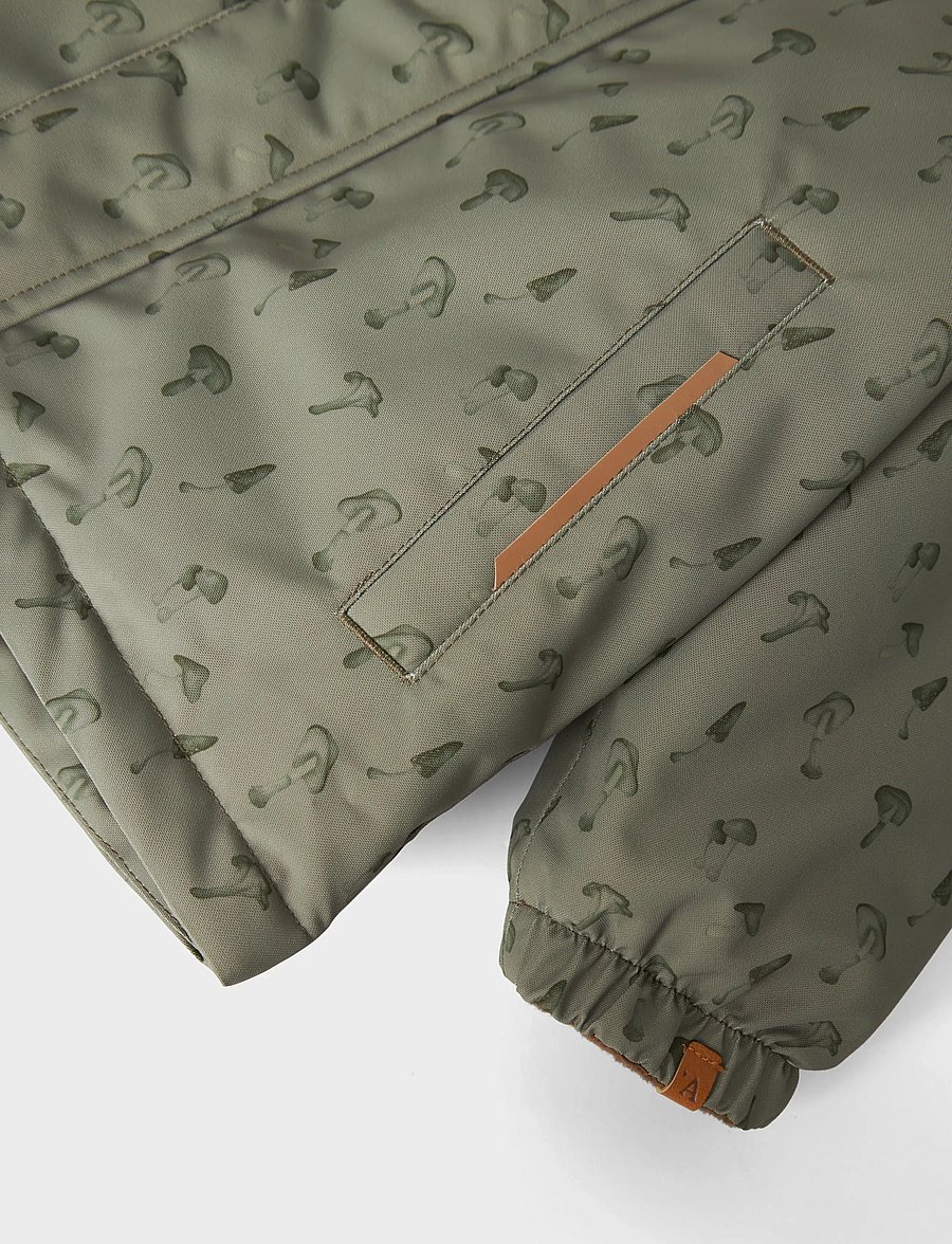 Lil'Atelier - NMMLASNOW10 JKT FO AOP1 LIL - dúnjakkar - overland trek - 5