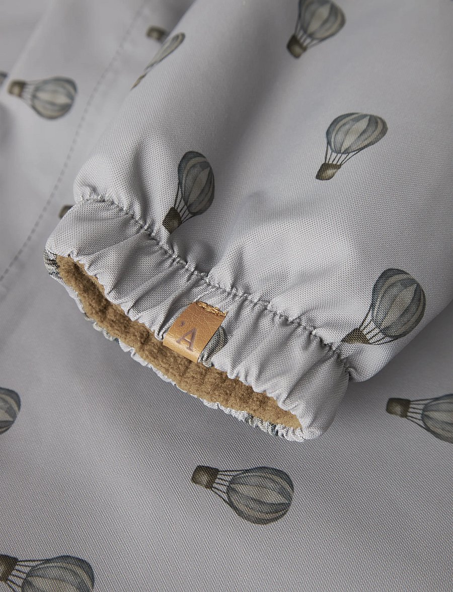 Lil'Atelier - NMMLASNOW10 JKT FO AOP1 LIL - dunjakker - sleet - 3