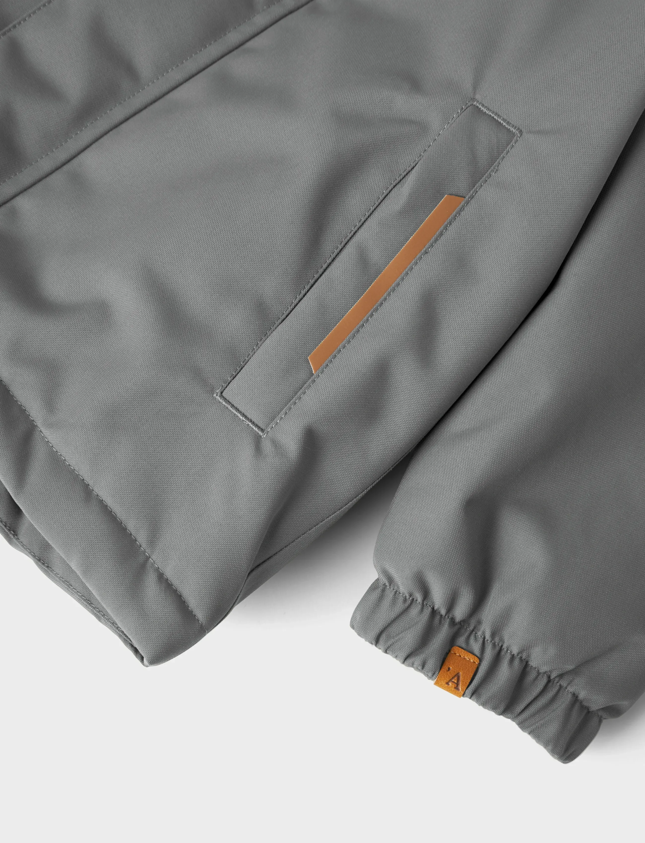 Lil'Atelier - NMMLASNOW10 JKT SOLID FO LIL - puhvis ja polsterdatud - poppy seed - 2