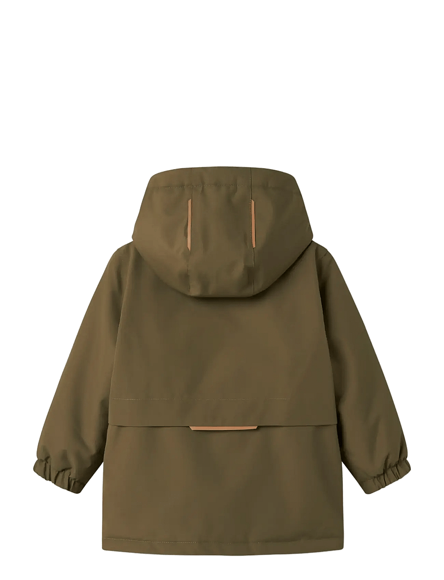 Lil'Atelier - NMMLASNOW10 JKT SOLID FO LIL - boblejakker & dunjakker - sea turtle - 2