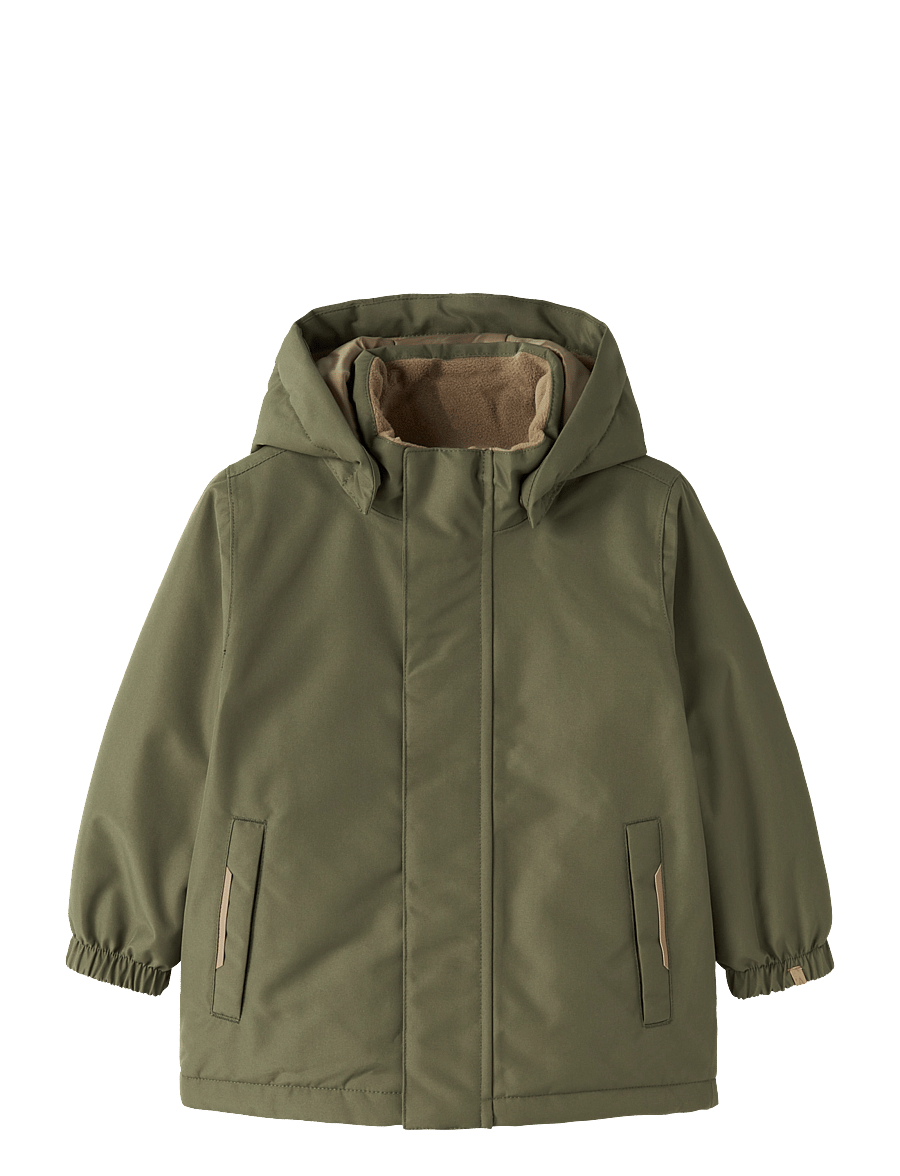 Lil'Atelier - NMMLASNOW10 JKT SOLID FO LIL - daunen- und steppjacken - winter moss - 0