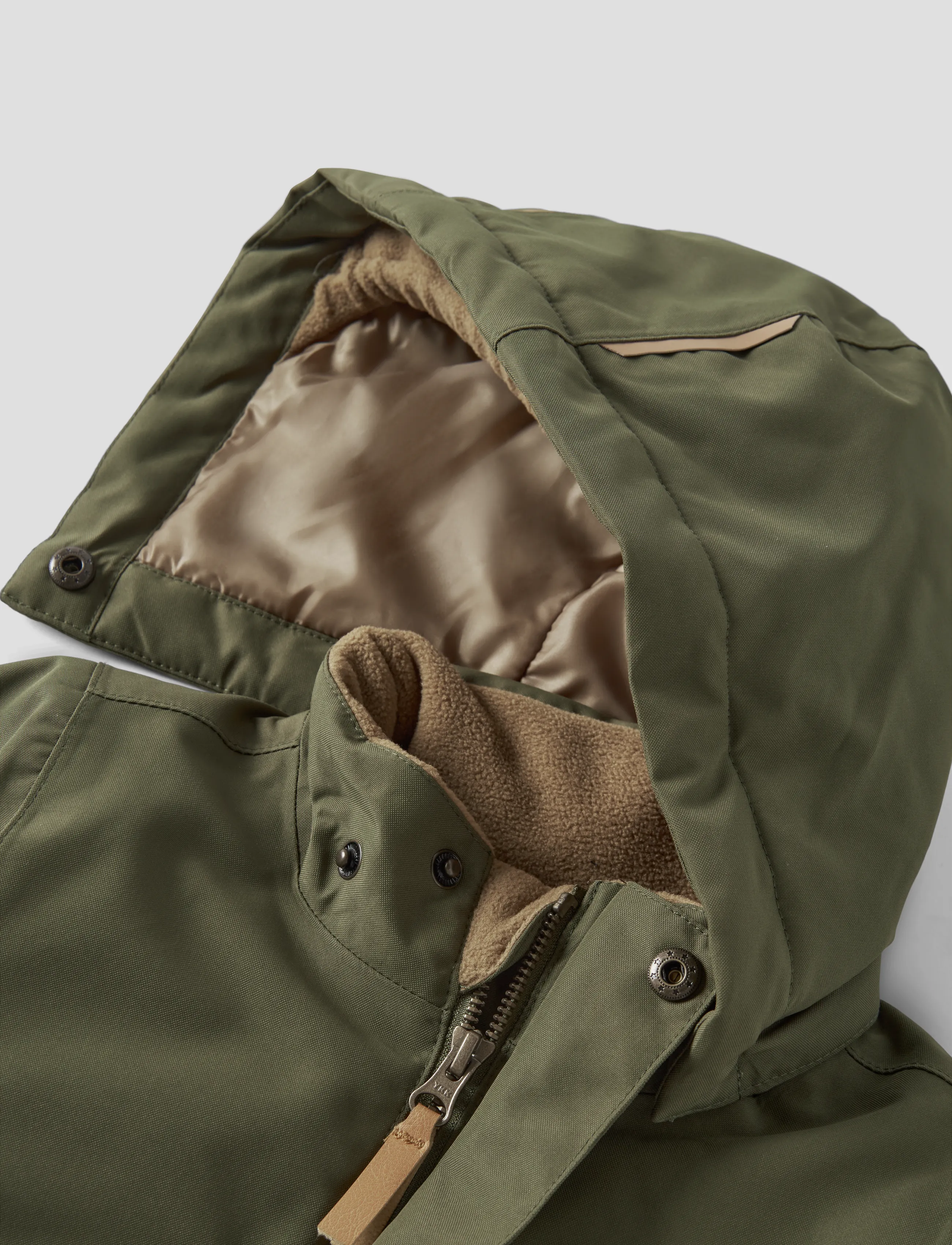 Lil'Atelier - NMMLASNOW10 JKT SOLID FO LIL - daunen- und steppjacken - winter moss - 2