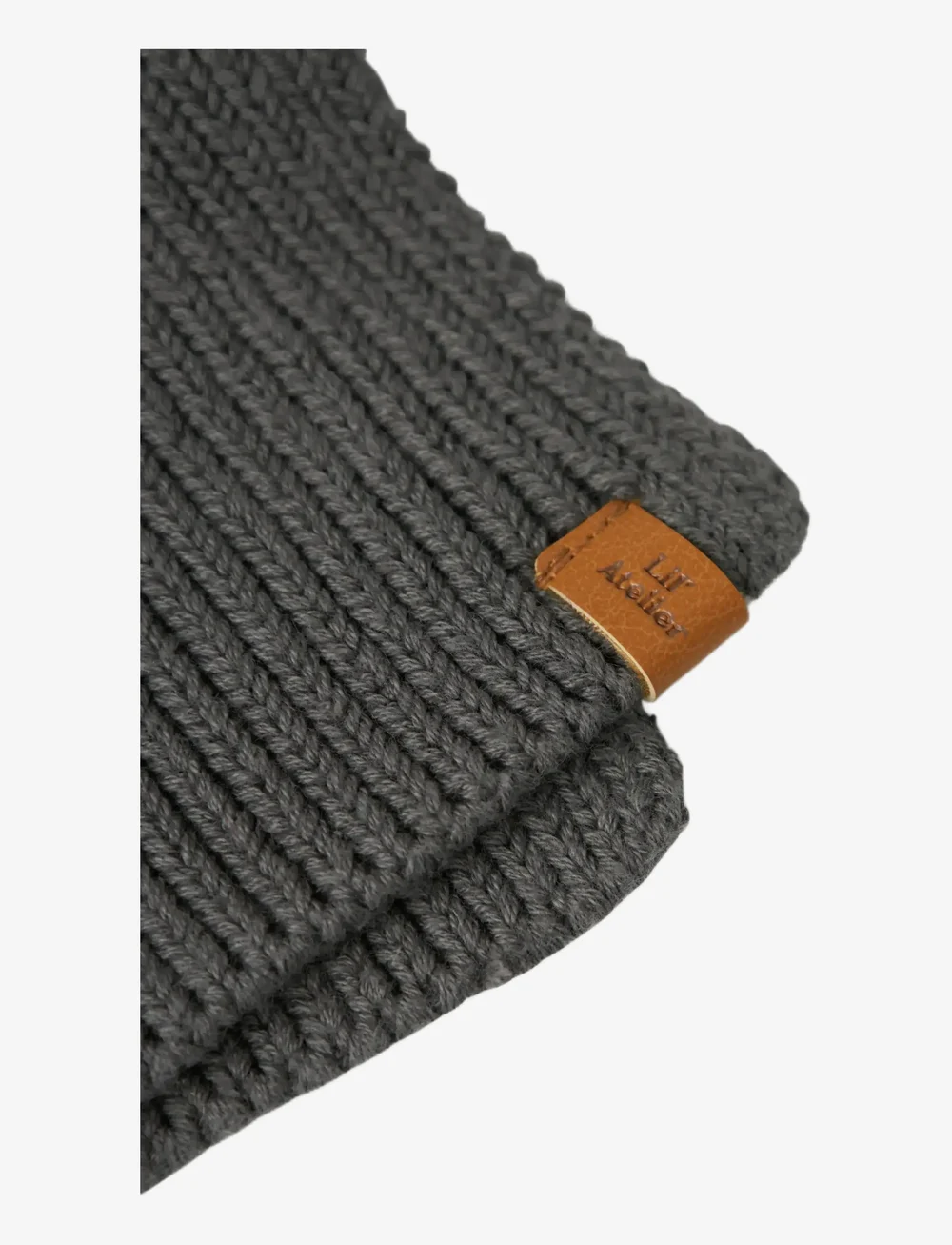 Lil'Atelier - NMMNALU KNIT TUBE2 LIL - tubetørklæder - poppy seed - 2