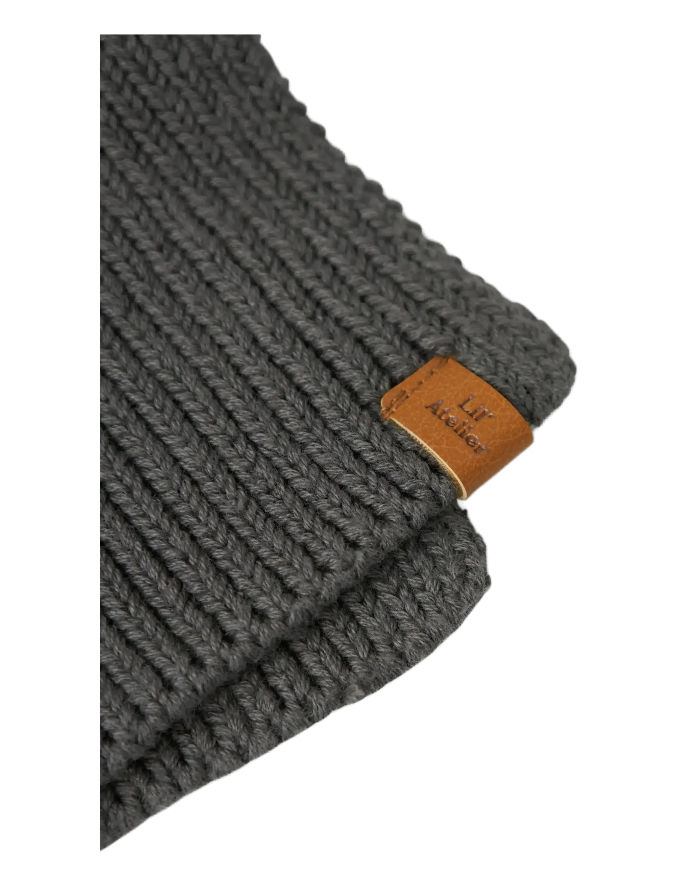 Lil'Atelier - NMMNALU KNIT TUBE2 LIL - schlauchschals - poppy seed - 3