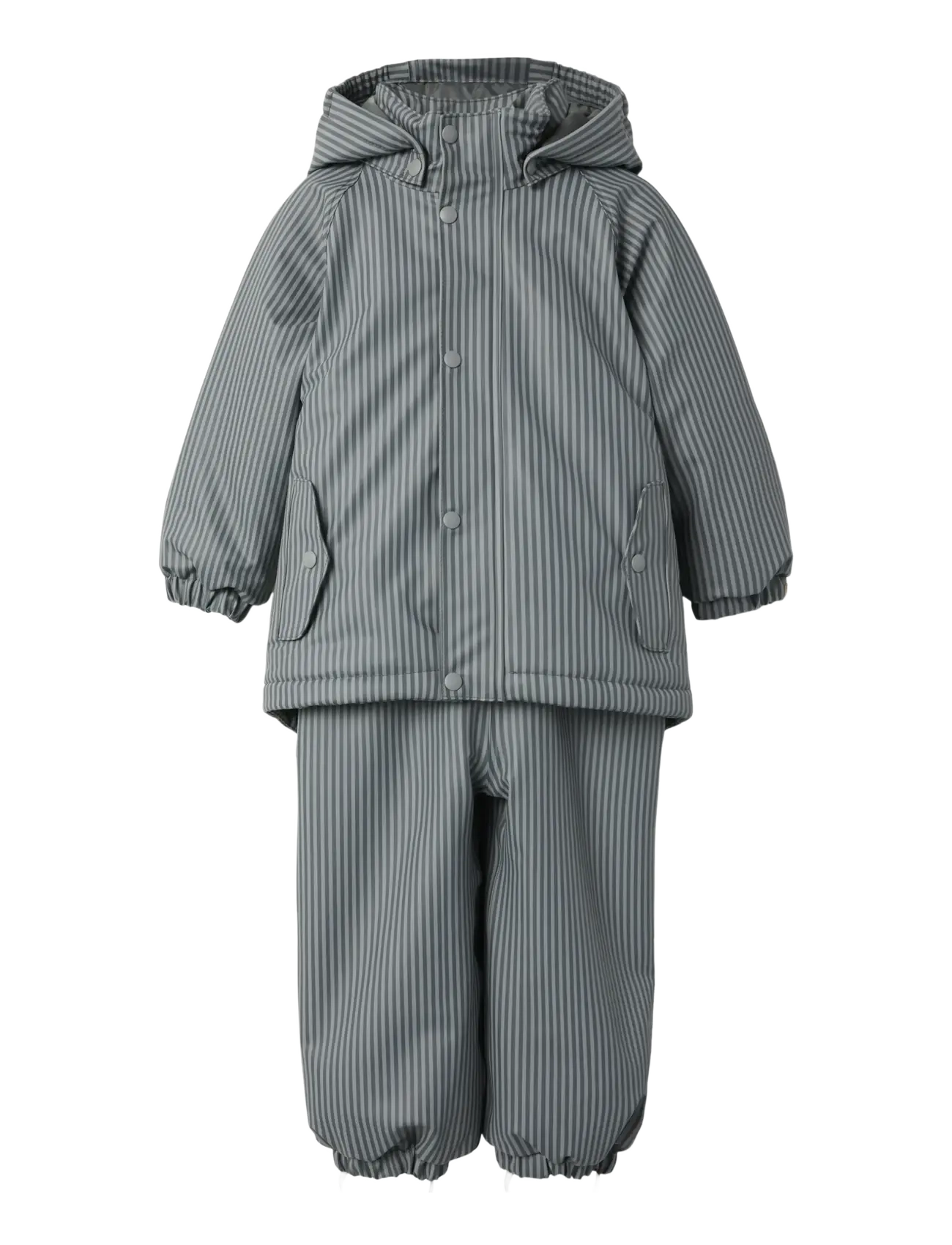 Lil'Atelier NMMLADRY10 SET AOP FO LIL - Regensets - ULTIMATE GREY / grey
