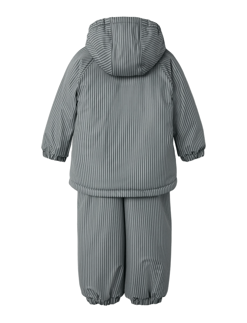 Lil'Atelier - NMMLADRY10 SET AOP FO LIL - rain sets - ultimate grey - 2