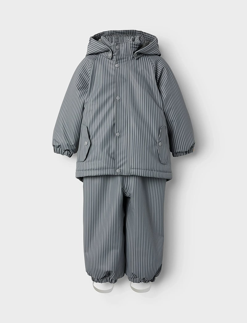 Lil'Atelier - NMMLADRY10 SET AOP FO LIL - rain sets - ultimate grey - 0