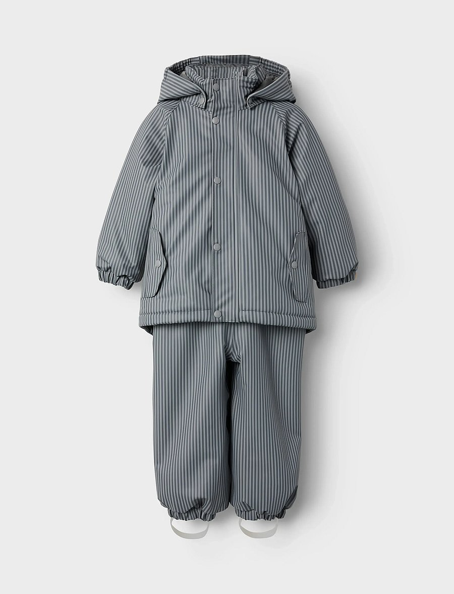 Lil'Atelier - NMMLADRY10 SET AOP FO LIL - ultimate grey - 0