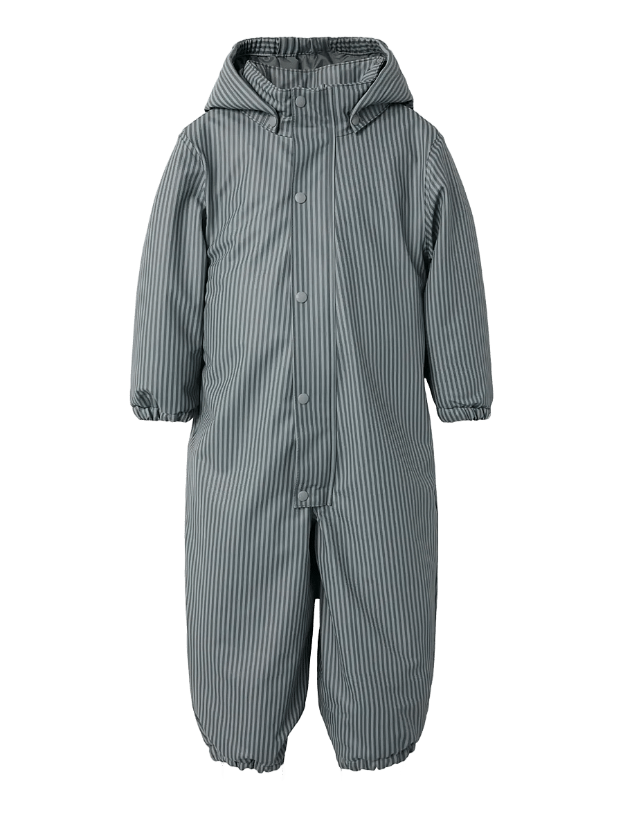 Lil'Atelier - NMMLADRY10 SNOWSUIT AOP FO LIL - ultimate grey - 0
