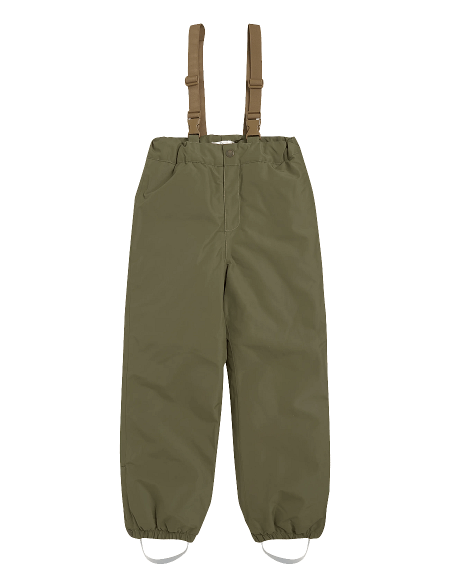 Lil'Atelier - NMMLASNOW10 PANT FO LIL - skalbyxor - winter moss - 1