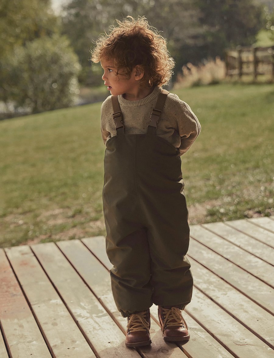 Lil'Atelier - NMMLASNOW10 PANT FO LIL - skalbyxor - winter moss - 0