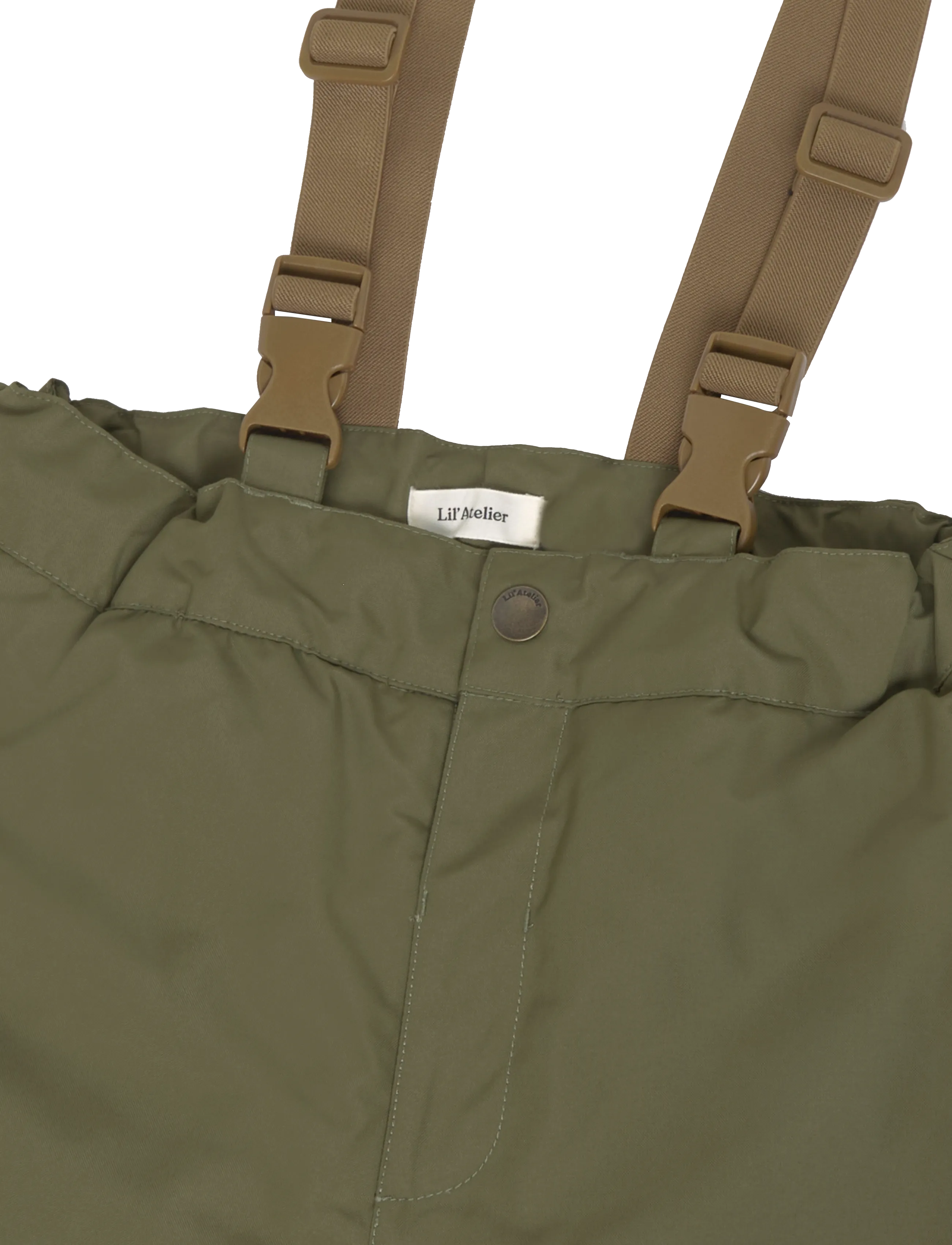 Lil'Atelier - NMMLASNOW10 PANT FO LIL - skalbyxor - winter moss - 4