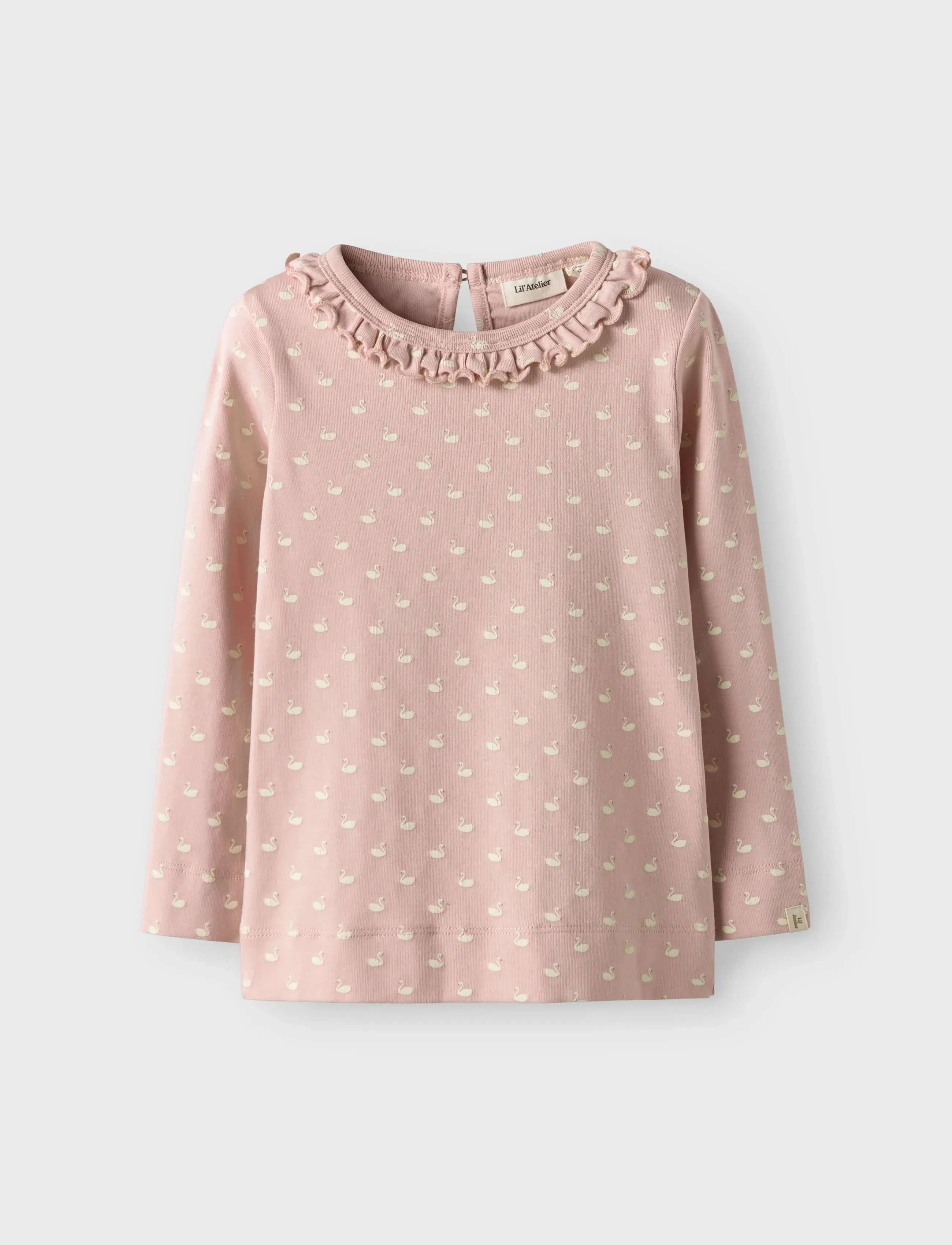 Lil'Atelier - NMFGAYO LS SLIM TOP LIL - peach whip - 2