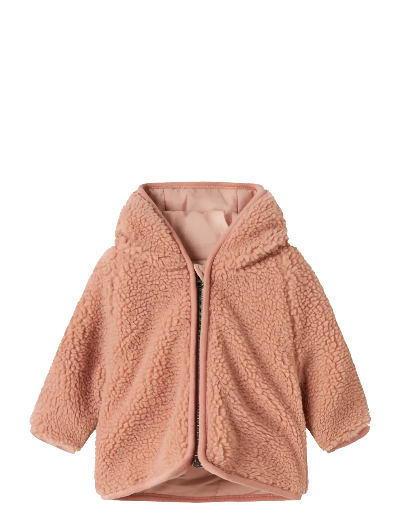 LIL'ATELIER Nbnnalo Sherpa Jkt Solid Lil Pink - 56 - Kinder