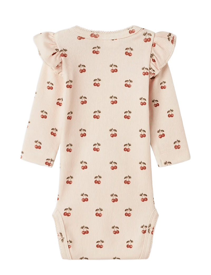 Lil'Atelier - NBFLAVO EVE LS SLIM BODY LIL NOOS - langärmelige bodys - silver peony - 1