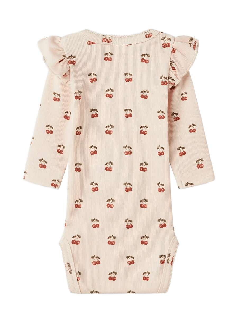 Lil'Atelier - NBFLAVO EVE LS SLIM BODY LIL NOOS - langärmelige bodys - silver peony - 1