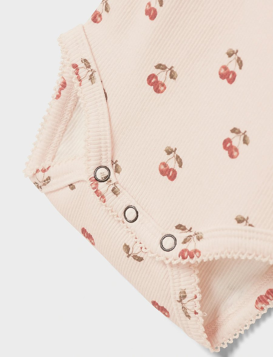 Lil'Atelier - NBFLAVO EVE LS SLIM BODY LIL NOOS - langärmelige bodys - silver peony - 2