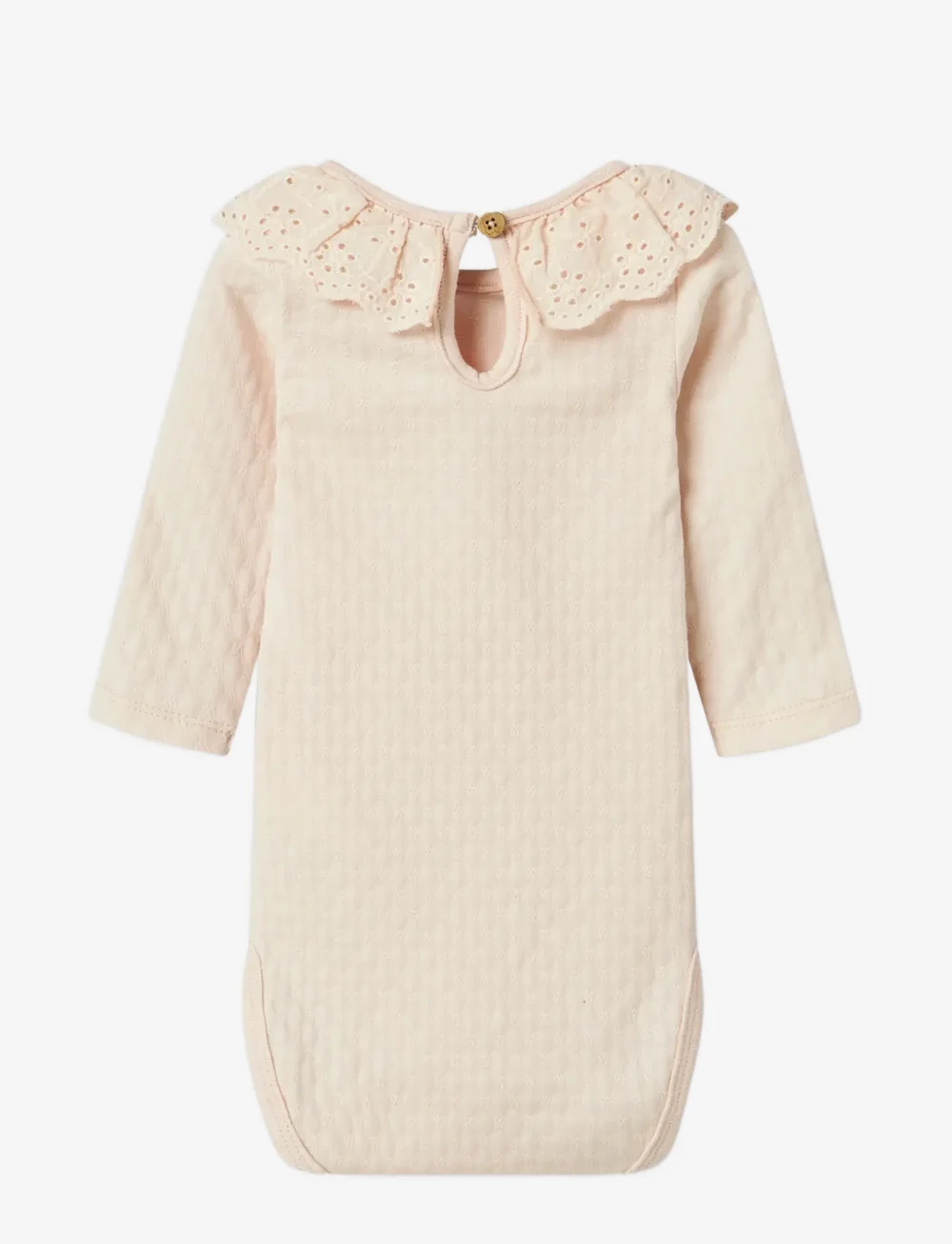 Lil'Atelier - NBFKIRA LS SLIM BODY LIL - langärmelige bodys - silver peony - 1