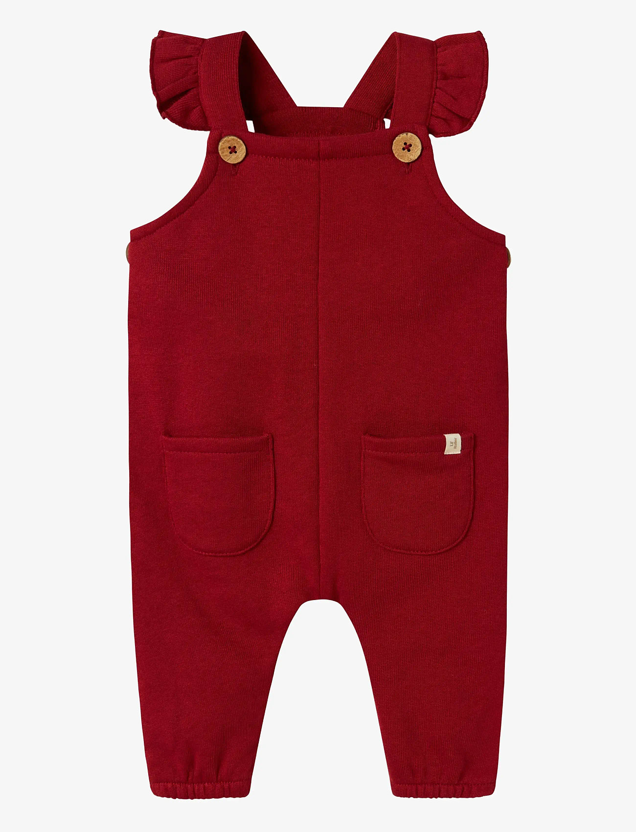 Lil'Atelier - NBFKILANO LOOSE SWEAT OVERALL LIL - overalls - red dahlia - 0