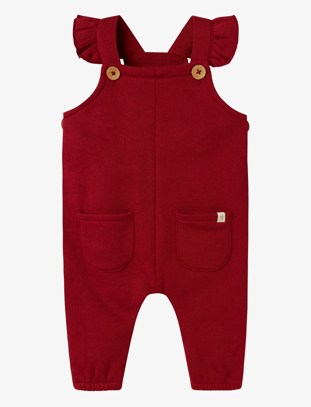 Lil'Atelier - NBFKILANO LOOSE SWEAT OVERALL LIL - overalls - red dahlia - 0