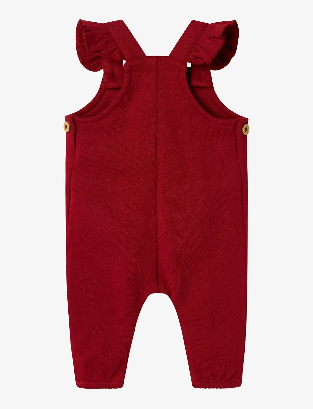 Lil'Atelier - NBFKILANO LOOSE SWEAT OVERALL LIL - overalls - red dahlia - 1