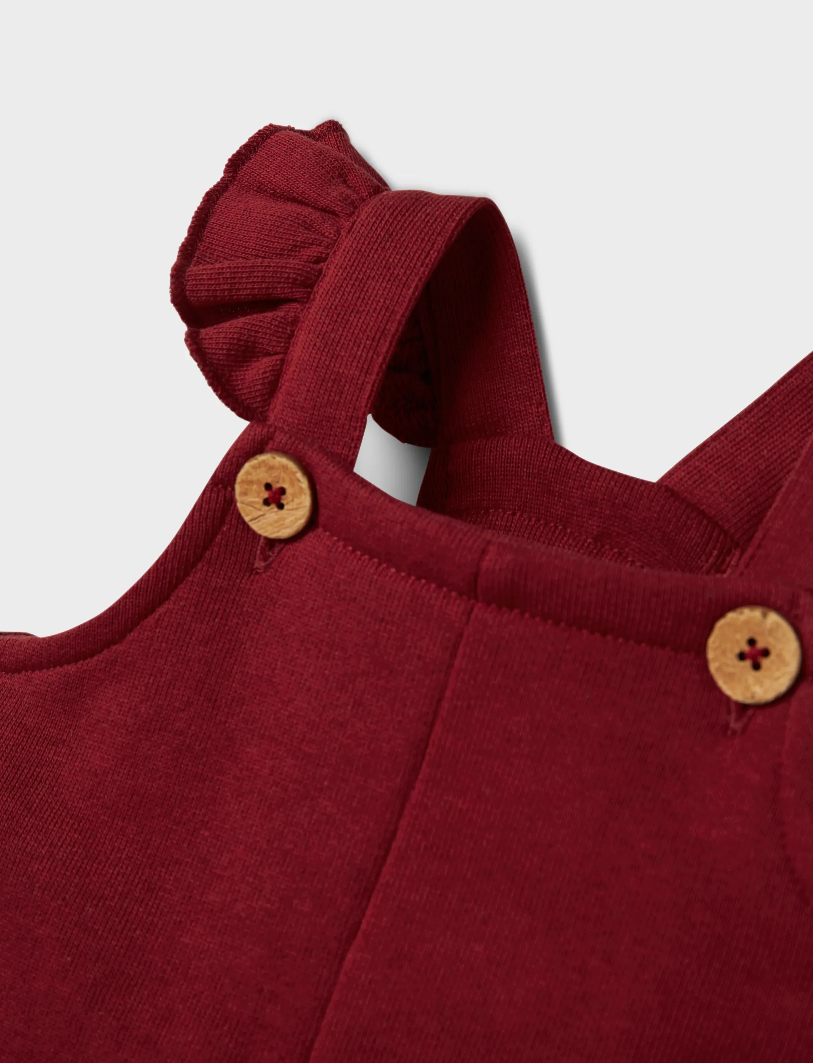 Lil'Atelier - NBFKILANO LOOSE SWEAT OVERALL LIL - snekkerbukse - red dahlia - 3