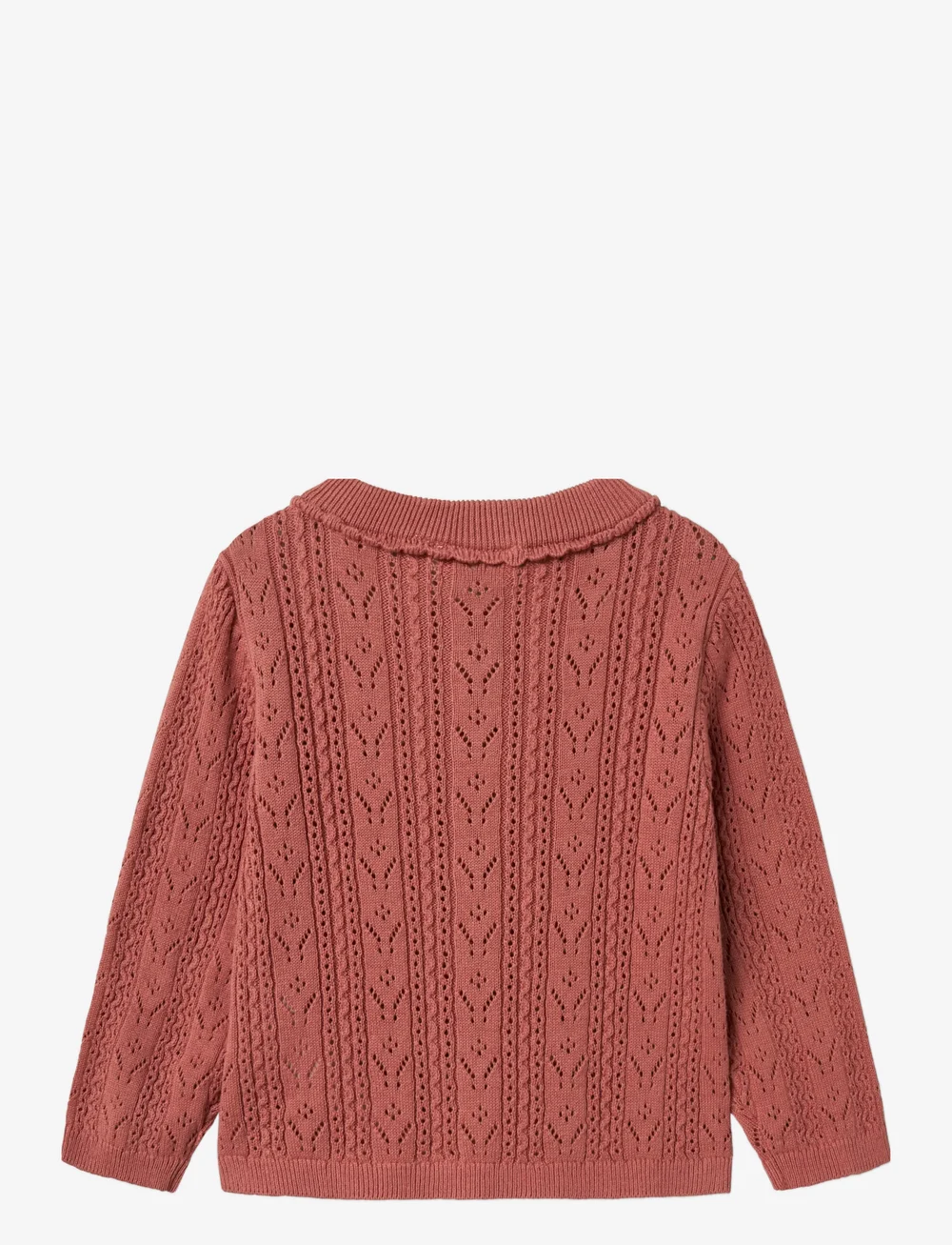 Lil'Atelier - NMFKAJSA LS KNIT CARD LIL - cardigans - withered rose - 1