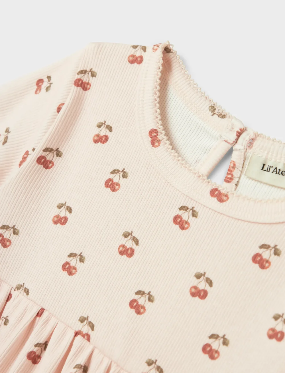 Lil'Atelier - NMFLAVO ERA SS DRESS LIL - kortærmede hverdagskjoler - silver peony - 2