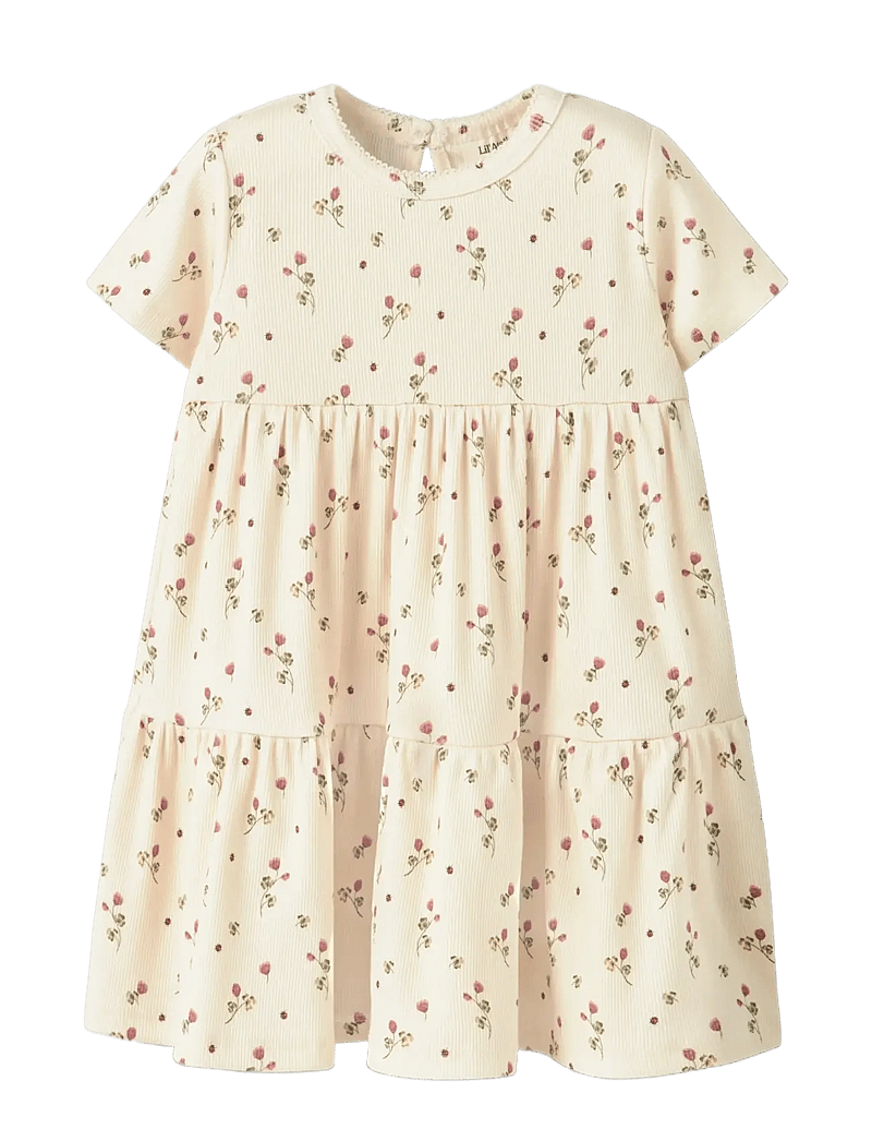 Lil'Atelier - NMFLAVO ERA SS DRESS LIL - turtledove - 0